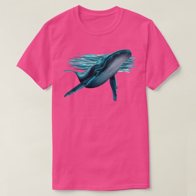 T-shirt baleine bleue 54 1 (Design devant)