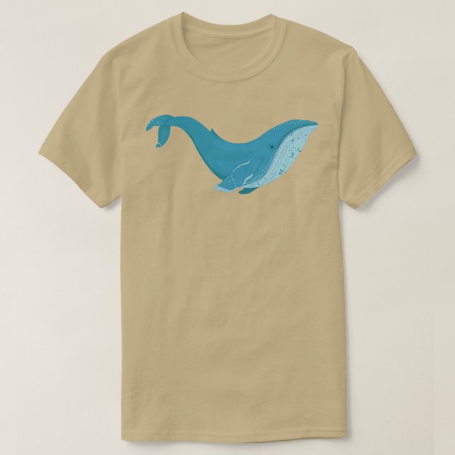 T-shirt Baleine bleue 73 2 (Design devant)