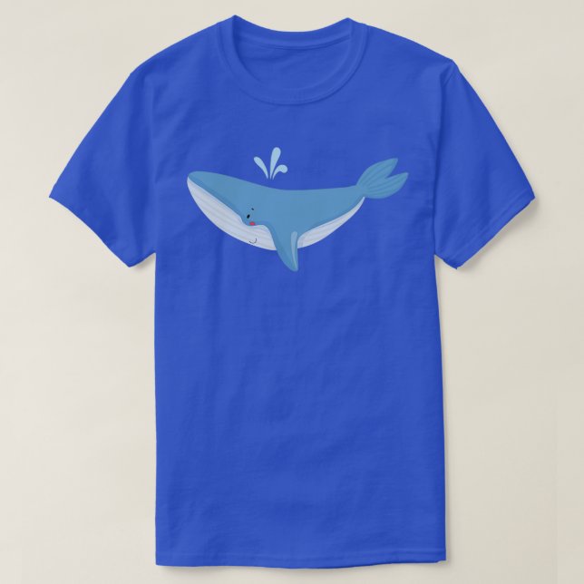 T-shirt Baleine bleue 75 1 (Design devant)