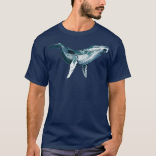 T-shirt Baleine bleue 80