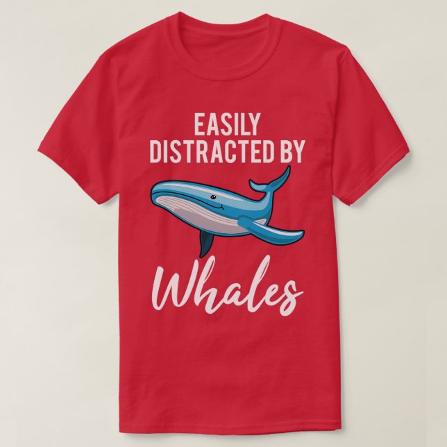 T-shirt Baleine Bleue Baleine Animaux de mer Drôle Citatio (Design devant)