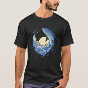 T-shirt Baleine bleue Bosse Marine Animal Marin Océan 