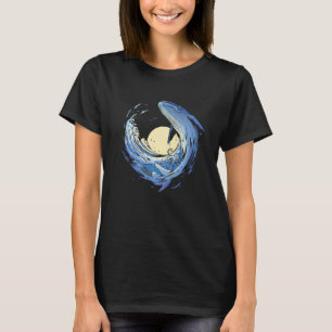T-shirt Baleine bleue Bosse Marine Animal Marin Océan 