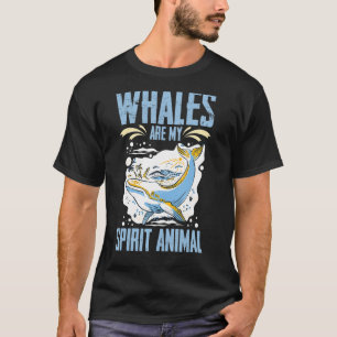 T-shirt Baleine bleue Grotte à bosse Baleines Citations Ri