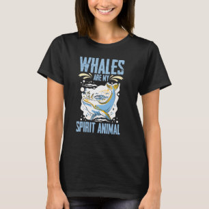 T-shirt Baleine bleue Grotte à bosse Baleines Citations Ri