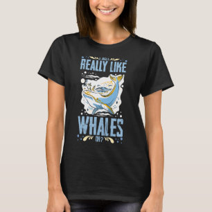T-shirt Baleine bleue Grotte à bosse Baleines Citations Ri