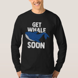 T-shirt Baleine bleue mammifère marin & observation des ba