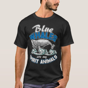 T-shirt Baleine bleue spirituelle