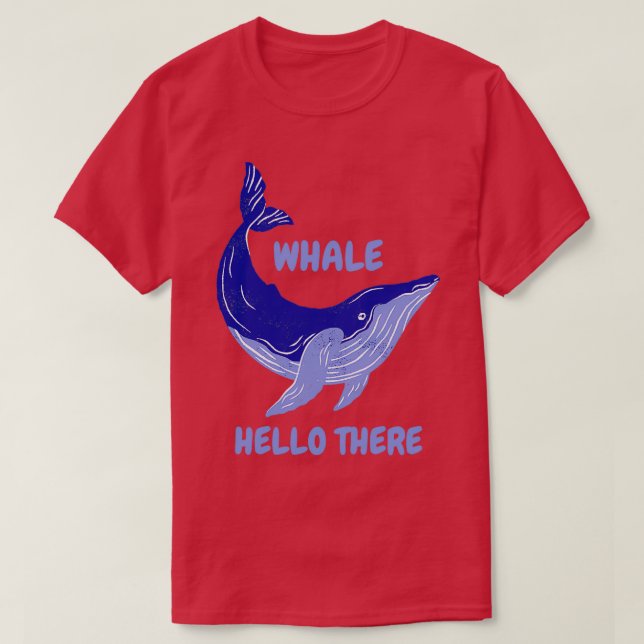 T-shirt BALEINE Bonjour 49 (Design devant)