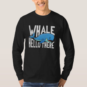 T-shirt Baleine Bonjour Là Marine Biologie Océan Monster d