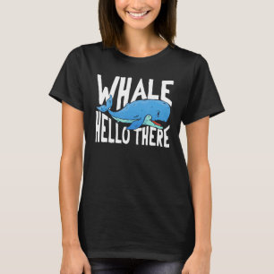 T-shirt Baleine Bonjour Là Marine Biologie Océan Monster d