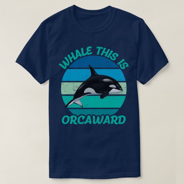 T-shirt Baleine C'Est Orcaward 1 (Design devant)