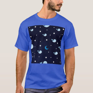 T-shirt Baleine dans l'espace Baleine
