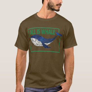 T-shirt Baleine dans l'espace profond