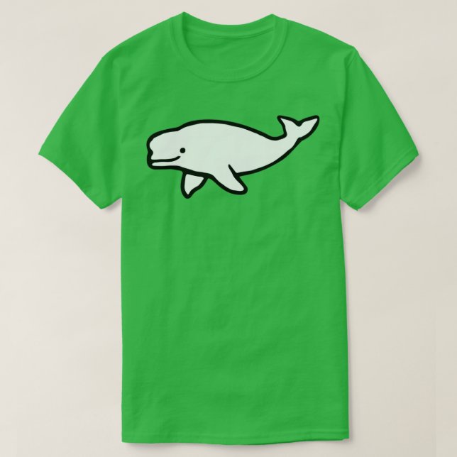 T-shirt Baleine de Beluga 4 (Design devant)