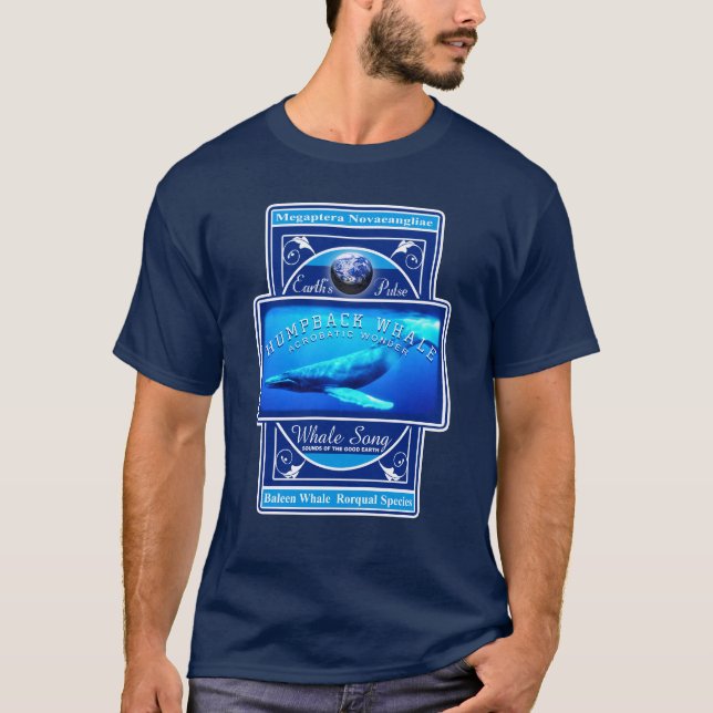 T-shirt baleine de bosse (Devant)