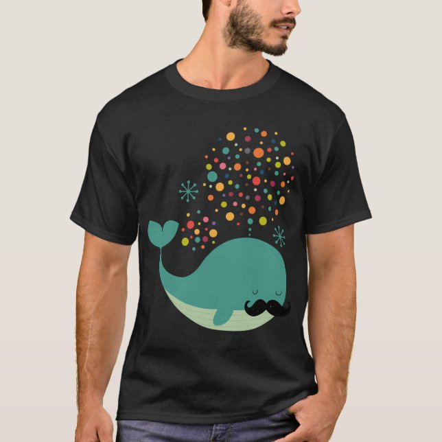 T-shirt Baleine de feu (Devant)