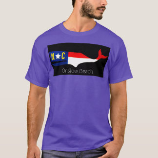 T-shirt Baleine de la plage d'Onslow