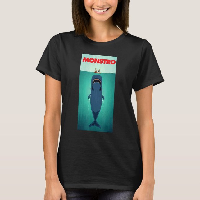 T-shirt Baleine de Monstro (Devant)