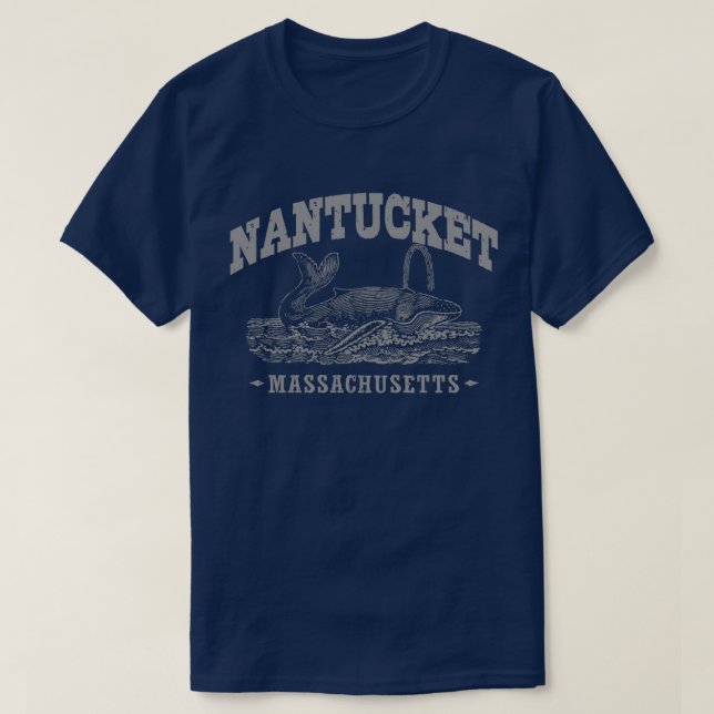 T-shirt Baleine de Nantucket (Design devant)