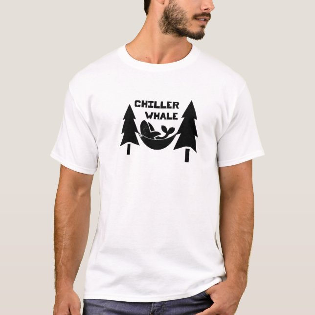 T-shirt Baleine de refroidisseur (Devant)