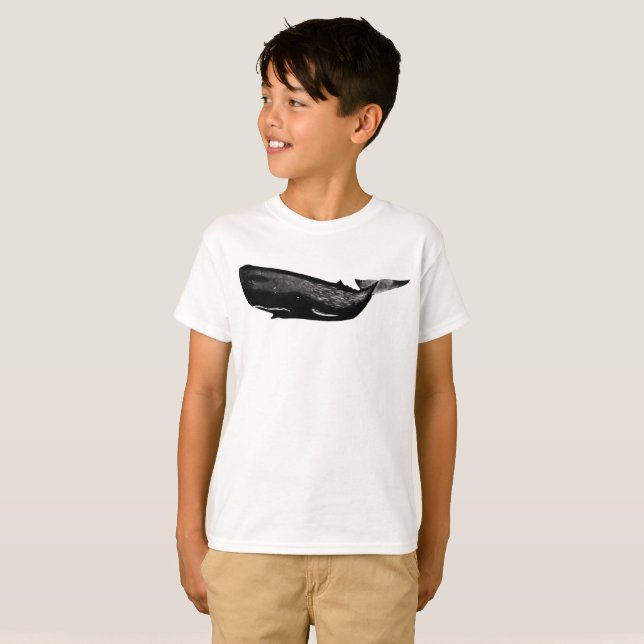 T-SHIRT BALEINE DE SPERME (Devant entier)