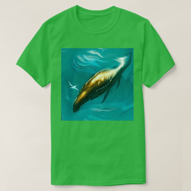 T-shirt Baleine d'or 1 (Design devant)