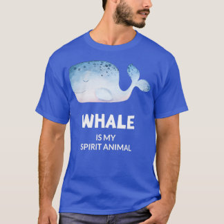 T-shirt BALEINE Est Mon Esprit Animal 1