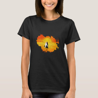 T-shirt Baleine Femme Orque Animal Océan Baleine Tueuse C