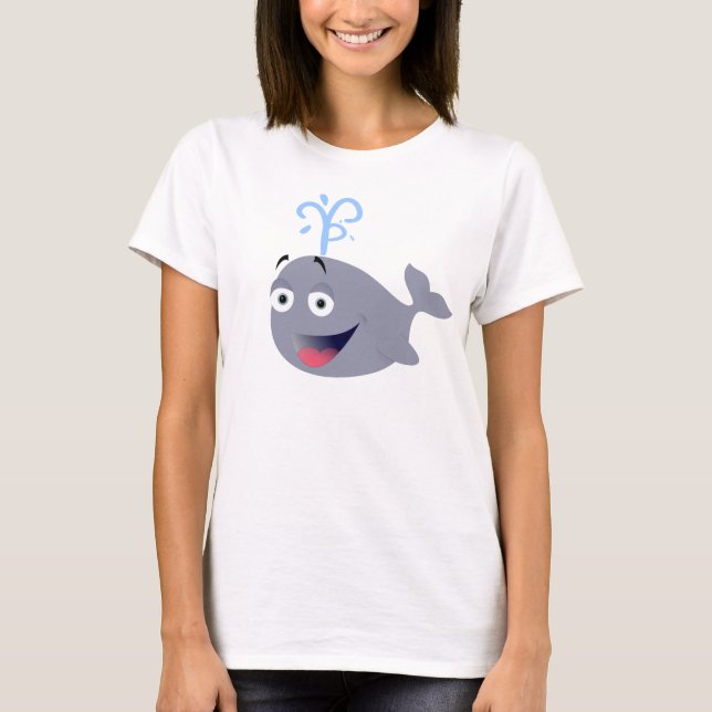 T-shirt Baleine heureuse (Devant)