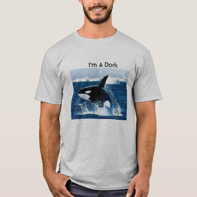 T-shirt baleine, je suis un Dork (Devant)