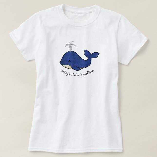 T-shirt Baleine KiniArt (Design devant)
