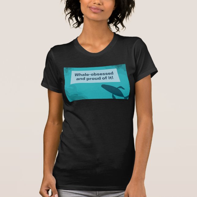 T-shirt Baleine mignonne (Devant)