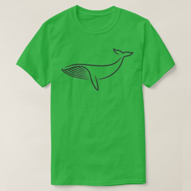 T-shirt Baleine motif 12 (Design devant)