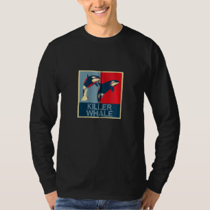 T-shirt Baleine orque de mer Vêtements de marchandises m
