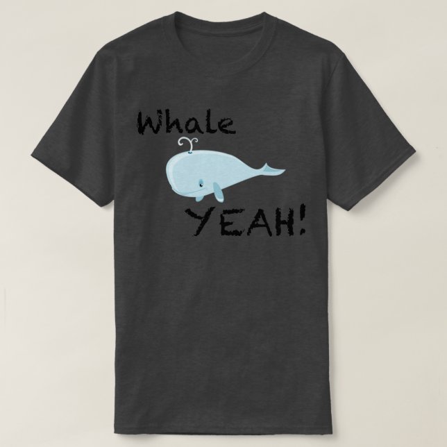 T-shirt Baleine Ouais (Design devant)