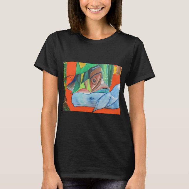 T-shirt baleine poisson (Devant)