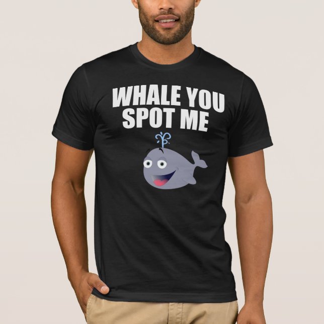 T-shirt Baleine que vous m'avez repérée (Devant)