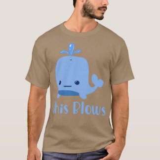 T-shirt Baleine qui souffle