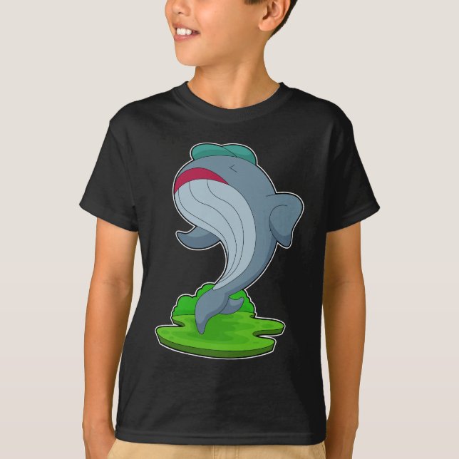 T-shirt Baleine Runner Sports (Devant)