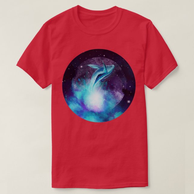 T-shirt Baleine spatiale 11 (Design devant)