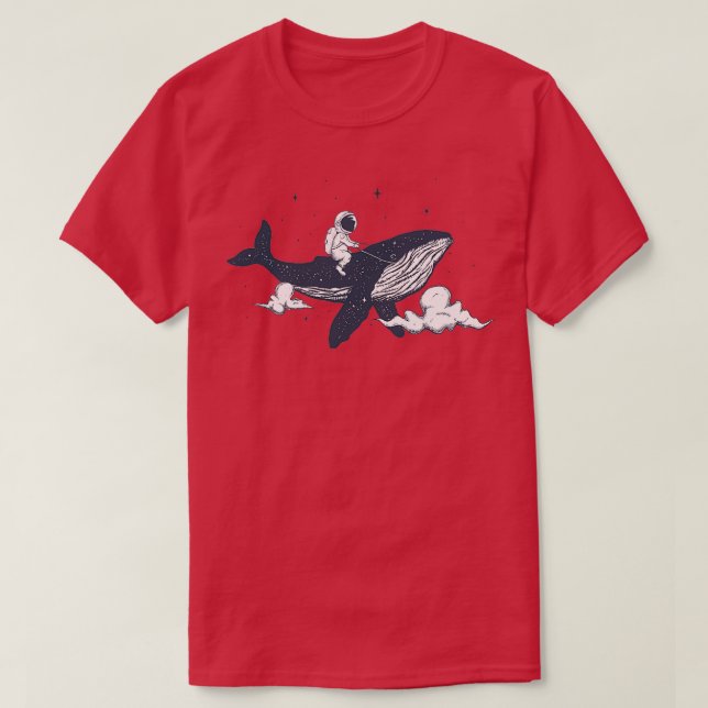 T-shirt Baleine spatiale 4 (Design devant)