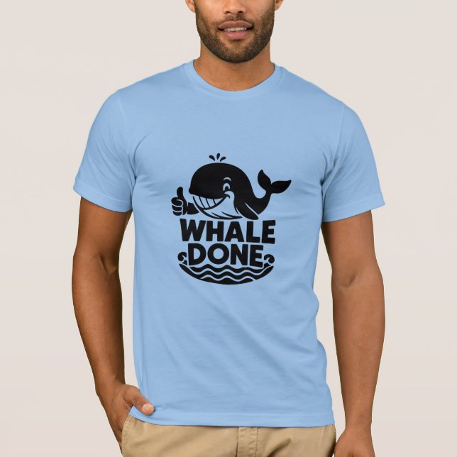 T-shirt Baleine terminée | Funny Whale Sarcastic (Devant)