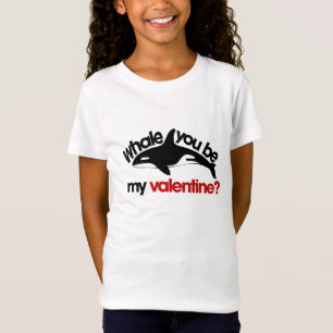 T-Shirt Baleine tu es ma Saint Valentin