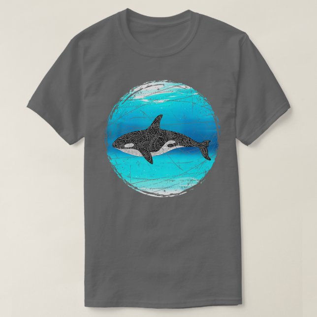 T-shirt Baleine tueuse (Design devant)