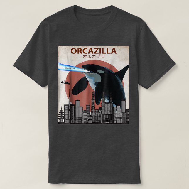 T-shirt Baleine Tueuse Baleine Orca Baleine Orca Baleine O (Design devant)