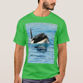 T-shirt Baleine tueuse nageant 5
