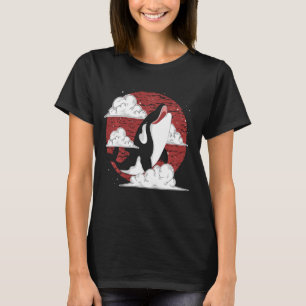 T-shirt Baleine tueuse Océan Animal Mer Animal Orca Long S