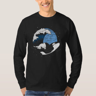 T-shirt Baleine tueuse Océan Animal Waves Orca