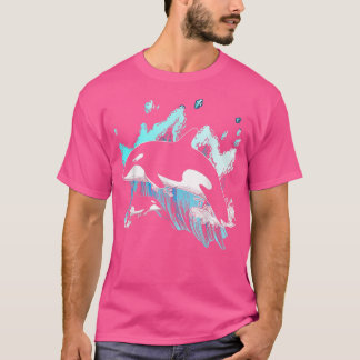 T-shirt Baleine tueuse Ocean Lover Idée cadeau Hommes Garç